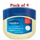 Vaseline 100% Pure Petroleum Jelly Original, 13 Ounce Jars (PACK OF 4)