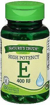 Nature's Truth High Potency Vitamin E 400 IU Quick Release Softgels - 100ct,...