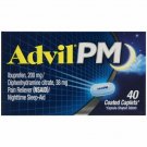 Advil PM 200 mg Coated Caplets 40 ea (Bulk Pack of 6)