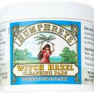 Humphreys Witch Hazel Cleansing Pads Soothes Irritation & Redness, 60ct, 4 Pack