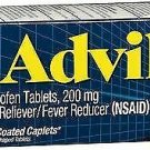 Advil Pain Reliever/Fever Reducer 200mg Caplets - 100 Ct, Bulk Pack of 5