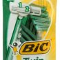 Bic Twin Select Disposable Shaver Men Sensitive Skin Slim Head, 10 ct, 6 Pack