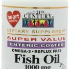 21st Century Fish Oil 1000mg Softgels 180 ct (5 Pack) Bulk