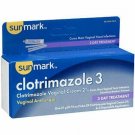 Clotrimazole 3 Vaginal Antifungal Cream 3 Day Treatment 0.7oz Sunmark, 12 Pack