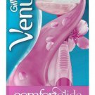 Gillette Womens Venus Comfort Glide Razor + 2-Cartridges (2 Pack) Bulk