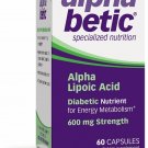 Alpha Betic Alpha Lipoic Acid Capsules, 60 Capsules Each (Bulk Pack of 4)