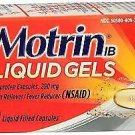 Motrin IB Liquid Gel Capsules 200 mg Pain Reliever/Fever Reducer 20 Ct (5PK)