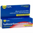 Hydrocortisone Ointment 1% Anti Itch Maximum Strength Aloe 1oz Sunmark, 24 Pack