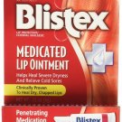 Blistex Medicated Lip Ointment for Dryness & Cold Sores, 0.21 oz (Bulk Pack of 10)