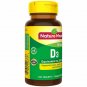 Nature Made Vitamin D3 50 mcg 2,000 IU Dietary Supplement 100 Tablets, 5 Pack