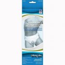 Sport Aid Hernia Belt, White, Large, For Reducible Iinguinal Hernia Adjustable
