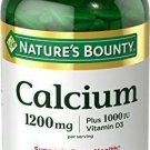 Nature's Bounty Calcium 1200 mg plus Vitamin D3 1000 IU Softgels 220 CP - Buy...