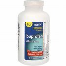 Ibuprofen Pain Fever Relief 200 mg Coated Tablets 500 Count Sunmark, 4 Pack