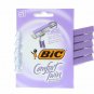 Bic Comfort Twin Shavers Sensitive Skin 5 ea (Bulk Pack of 12)