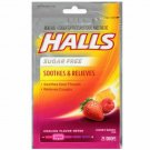 Halls Mentho-Lyptus Drops Sugar Free Honey-Berry 25 Each (Bulk Pack of 2)