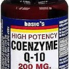 BASIC VITAMINS Coenzyme Q-10 200 mg Softgels - 48 ct, Bulk Pack of 4