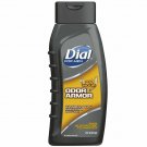 Dial For Men 24HR Odor Armor Neutralizing Antibacterial Body Wash, 16 oz, 4 Pack