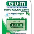 GUM Orthodontic Wax (Single Pack) Bulk Mint with Vitamin E and Aloe Vera