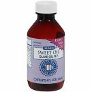 Humco 100% Natural Pure Oils Sweet Oil Olive Oil N.F. 4 fl oz (Bulk Pack of 5)