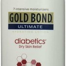 Gold Bond Ultimate Hydrating Lotion, Diabetics Dry Skin Relief 18 oz (Bulk Pack of 2)