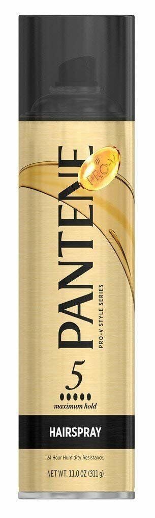 Pantene Hairspray Pro-V Max Hold Aerosol 11 Ounce (325ml) (3 Pack) Bulk