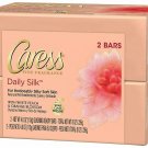 Caress Beauty Bar Daily Silk w/ White Peach & Orange Blossom Scent, 4 oz, 6 Pack