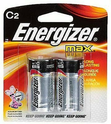 Eveready Battery E93BP-2 2-Pk."C" Alkaline Batteries - Quantity 6