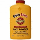 Gold Bond Triple Action Medicated Body Powder -- 10 oz (Bulk Pack of 2)