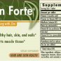 Biotin Forte 3 mg with Zinc, Supports Hair and Skin Health, 60 Tablets