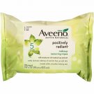 AVEENO Active Naturals Positively Radiant Makeup Removing Wipes, 25 ea (Pack...