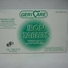 GeriCare Ferrous Sulfate, 325 mg- 100 Tablets per Pack (7 Pack) Bulk