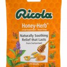 Ricola Cough Suppressant Throat Drops Soothing Relief Honey-Herb 24 Ct (24 Pack) Bulk