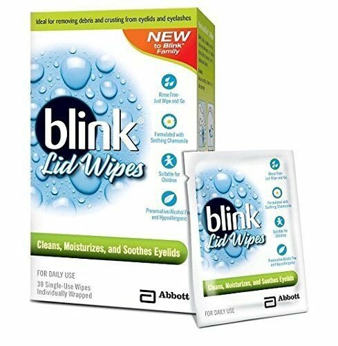 Blink Lid Wipes, 30 Single Use Wipes Per Box (4 Boxes)