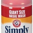 Simply Saline Giant Size Adult Nasal Wash Mist, 4.25 Ounce (Bulk Pack of 24)