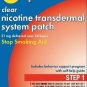 Nicotine Transdermal System Step 1 Sunmark, 21 mg Patches 14 Count, 1 Pack