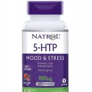 Natrol 5-HTP Fast Dissolve Extra Strength Wild Berry, 100mg, 30 Count, 5 Pack
