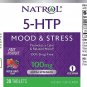 Natrol 5-HTP Fast Dissolve Extra Strength Wild Berry, 100mg, 30 Count, 5 Pack