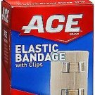 ACE Elastic Bandage with Clips 3 Inch Width Adjustable 1 Each (Bulk Pack of 12)
