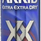 Arrid Extra Extra Dry Regular Aerosol Antiperspirant Deodorant 6 oz (Bulk Pack of 4)