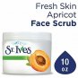 St. Ives Fresh Skin Invigorating Apricot Scrub 10 oz (Bulk Pack of 12)