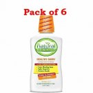 The Natural Dentist Healthy Gums Antigingivitis Rinse, Orange Zest, 16.9oz 6PK