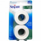 Nexcare Durapore Durable Cloth Tape 1 Inch X 10 Yards, 2 ea (Bulk Pack of 5)