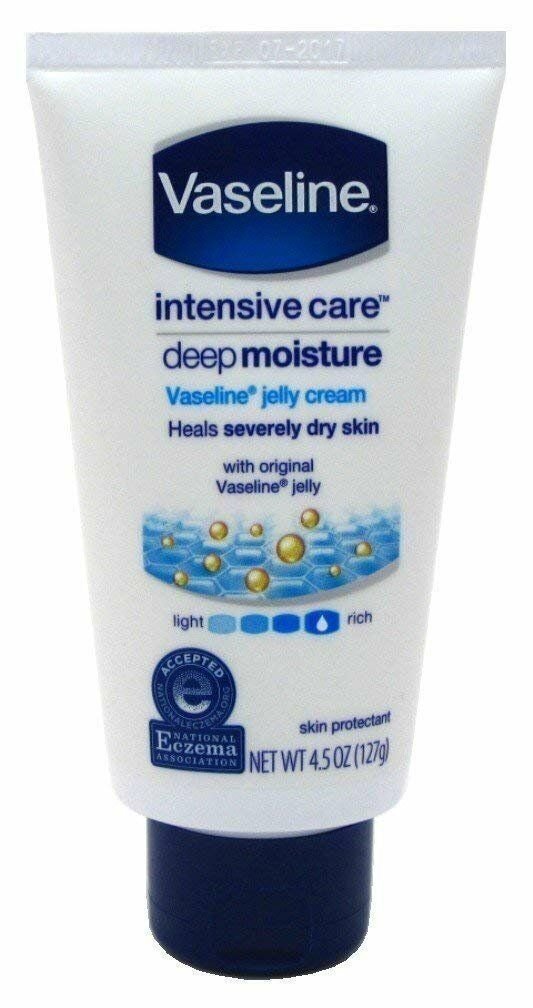 Vaseline Intensive Care Deep Moisture Cream 4.5oz (6 Pack) Bulk
