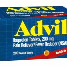 Advil Ibuprofen 200 Tb, Bulk Pack of 9