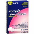 Antidiarrheal Upset Stomach Pain Relief Chewable Tablets 30 Count, 5 Pack