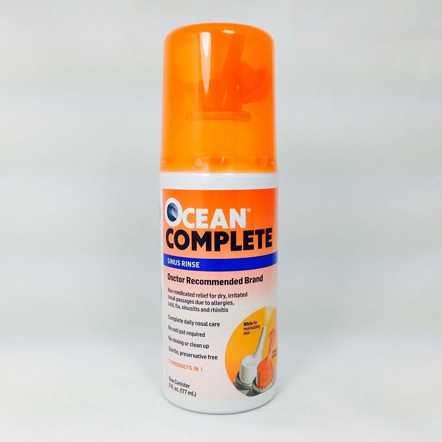 Ocean Complete Sinus Rinse 6 oz (5 Pack) Bulk