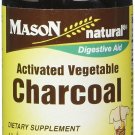 Mason Vitamins Activated Digestive Aid Vegetable Charcoal Capsules, 60 Count