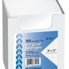 Dynarex Gauze Sponge 2"X2" 8 Ply Sterile - Box of 100 - Model 3322