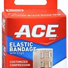 ACE Elastic Bandage With Clips Customized Compression 2 Inches 1 Each (Pack...