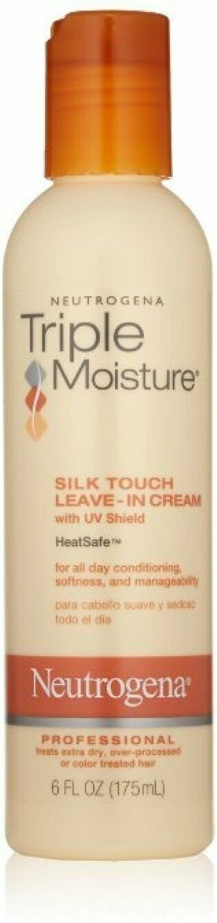 Neutrogena Triple Moisture Silk Touch Leave in Cream, 6 Fluid Ounce - 3 pack